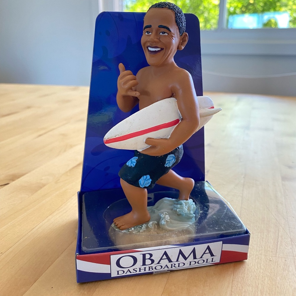 Obama dashboard doll